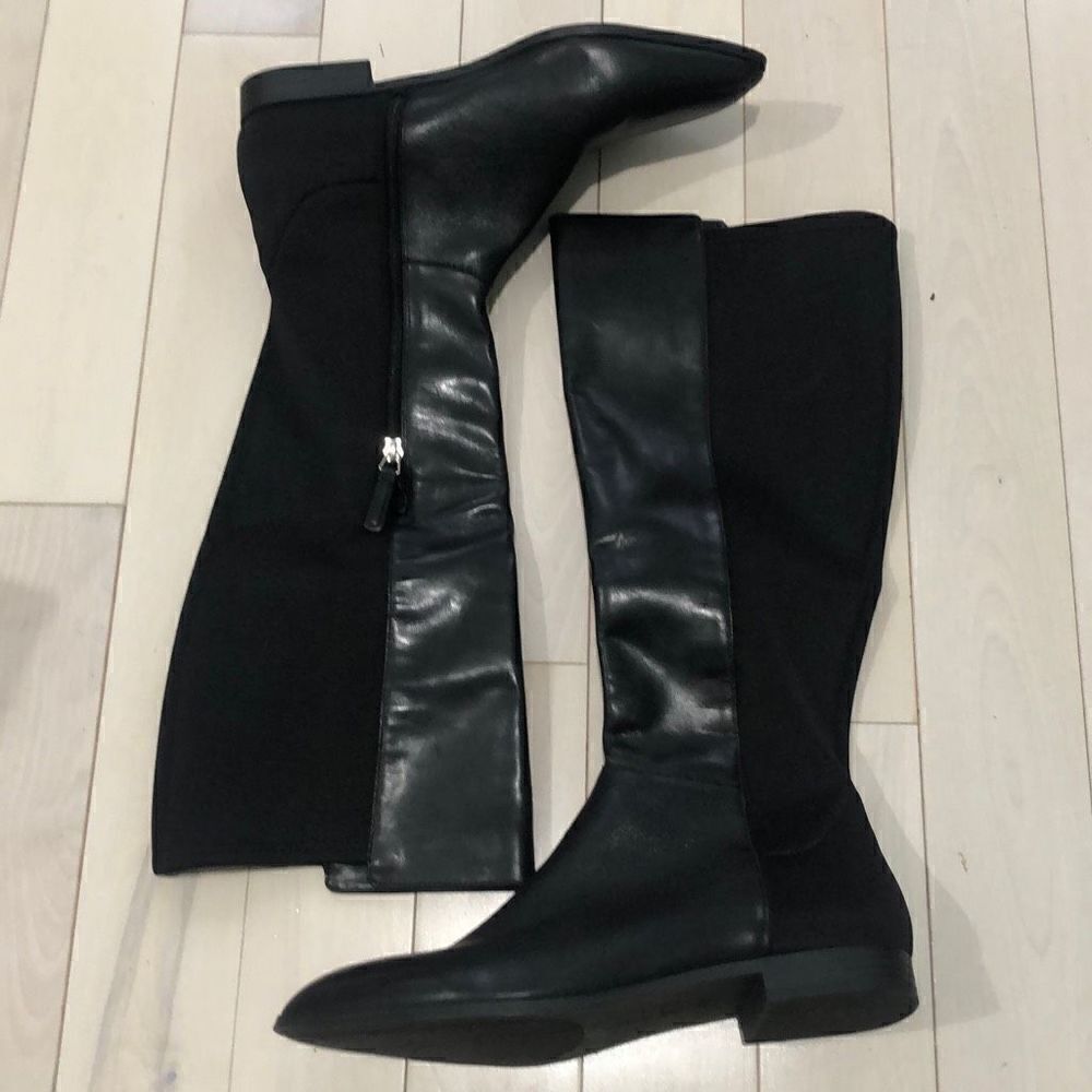 Nine West Women's Owenford Knee High Boots Black Size 9M